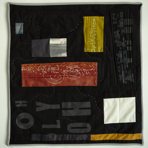 quilt of pleated cloth